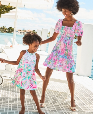 Ebonee Davis 
Photo: Ben Watts
For: Lilly Pulitzer
