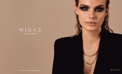 Kristin Kagay
Photo: Alain Simic
For: Midas Chain, 2019 Campaign
