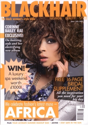 Jasmia Robinson
Photo: Desmond Murray
For: Black Hair Magazine, June/July 2010
