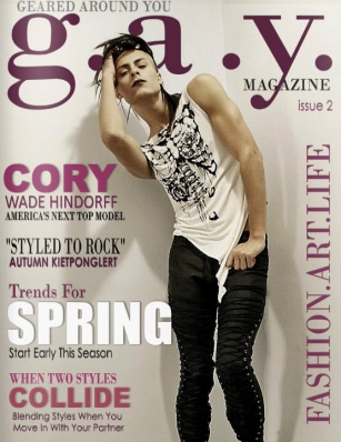 Cory Hindorff
Photo: Ryan Schneider
For: G.A.Y. Magazine, Issue 2
