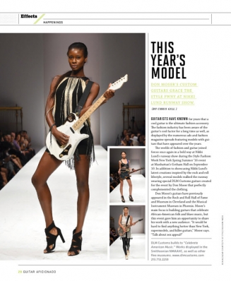 Aminat Ayinde 
Photo: Ken Alcazar
For: Guitar Aficionado Magazine Jan/Feb 2016
