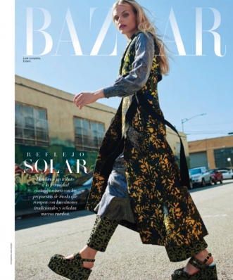 Kristin Kagay 
Photo: Dan Crosby 
For: Harper's Bazaar Mexico, August 2018
