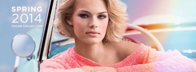 Kristin Kagay
For: Merle Norman Cosmetics, Spring 2014 Color Collection
