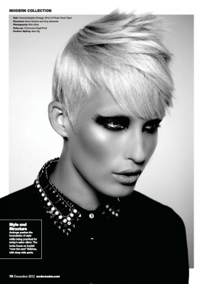 McKey Sullivan
Photo: Akin Girav
For: Modern Salon, December 2012
