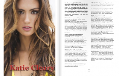 Katie Cleary
Photo: Swollen Eye Productions
For: ZEPHRA Magazine, January/February 2014
