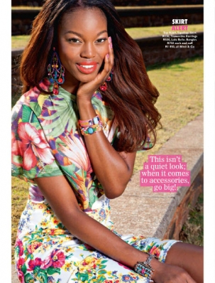 Eugena Washington
Photo: Tereza Cervinkova Photography
For: Cosmopolitan South Africa, November 2013
