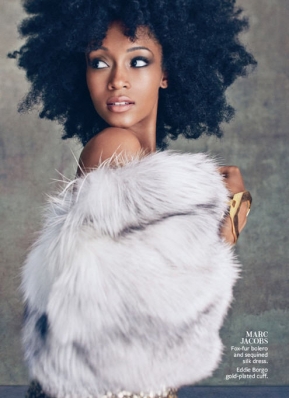 Yaya DaCosta Johnson
Photo: Dusan Reljin
For: InStyle Magazine, September 2013
