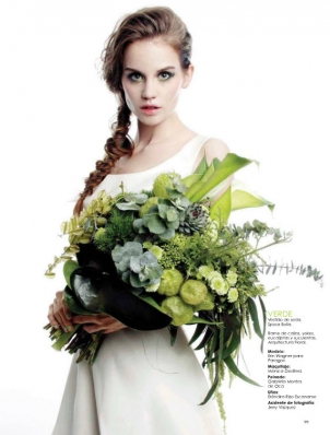 Erin Wagner
Photo: Jose Manuel Ruiz
For: Revista Vandidades Novias, Diciembre 2014
