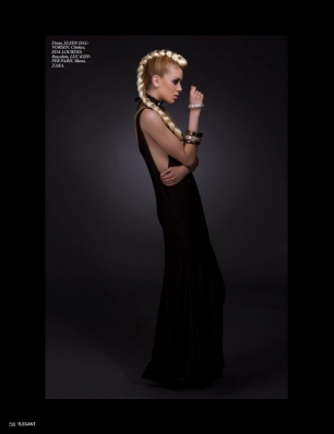 Gabrielle Kniery
Photo: Jeff Rojas 
For: Elegant Magazine, June 2014
