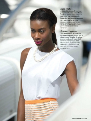 Aminat Ayinde
Photo: Cameron McDonald
For: Fairlady Magazine, January 2014
