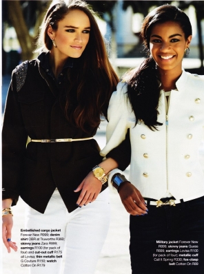 Eboni Davis
Photo: Justin Polkey
For: Glamour South Africa, October 2013
