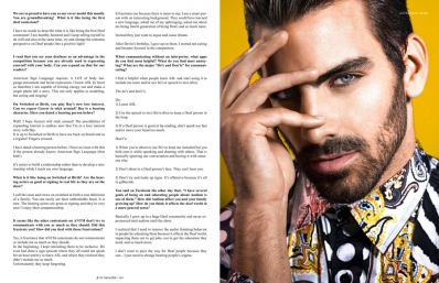 Nyle DiMarco
Photo: Eric Pietrangolare
For: Jute Magazine, November 2015
