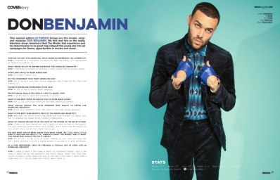 Don Benjamin
Photo: Edwin J. Ortega
For: Period Magazine, Special Edition
