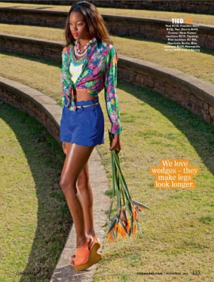 Eugena Washington
Photo: Tereza Cervinkova Photography
For: Cosmopolitan South Africa, November 2013
