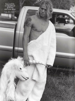 Michael Heverly
Photo: Bruce Weber
For: CR Fashion Book, Issue 01
