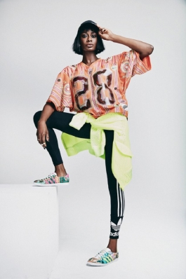 Aminat Ayinde
Photo:  Kristin-Lee Moolman
For: Adidas Originals SS14/FW14 Women's Collection 
