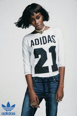 Aminat Ayinde
Photo:  Kristin-Lee Moolman
For: Adidas Originals SS14/FW14 Women's Collection
