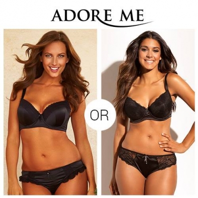 Kortnie Coles
For: Adore Me Holiday Collection
