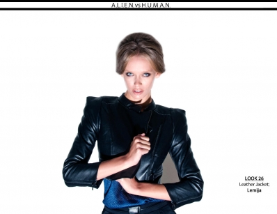 Lauren Brie Harding
Photo: Julio Gaggia
For: Alien vs Human Luxury Fashion, Spring 2013 Collection
