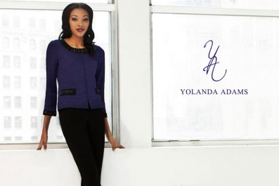 Bianca Golden
For: Yolanda Adams Clothing
