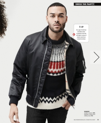 Don Benjamin
For: Bloomingdale's Holiday 2017 Catalog
