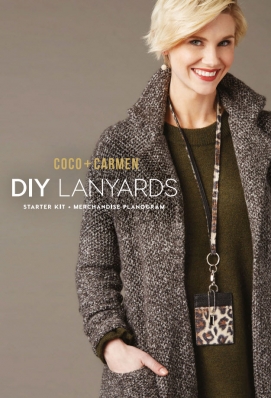 Rebecca Epley
For: Coco + Carmen DIY Lanyards
