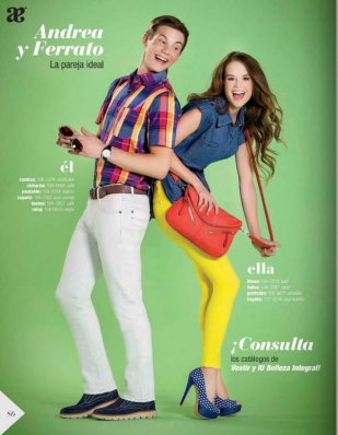 Erin Wagner
For: Catalogo Andrea, Damas Cerrado Verano 2014
