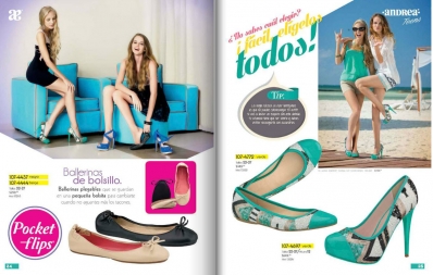 Erin Wagner
For: Catalogo Andrea, Damas Teens Verano 2014
