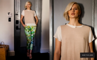 Molly O'Connell
For: Hampden Clothing, Chic in Nude & Floral Spring 2013 Collection
