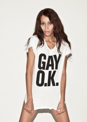 Isis King
For: American Apparel
