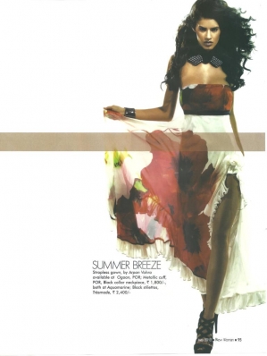 Jaslene Gonzalez
Photo: Puranjoy Gupta
For: New Woman Magazine, May 2012 
