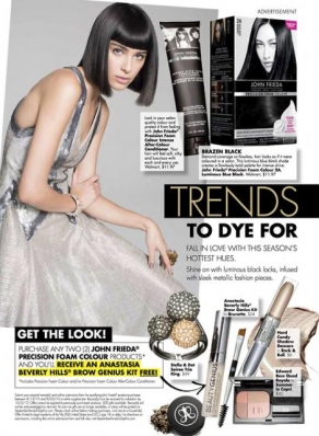 Margaux Brooke
For: John Frieda
