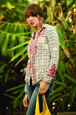 Bianca Alexa
For: Johnny Was, Spring/Summer 2012 Lookbook
