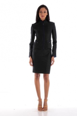 Leslie Mancia
For: Elie Tahari Pre-Fall 2012
