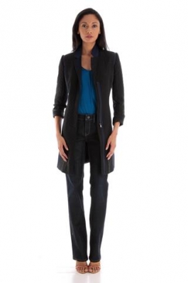 Leslie Mancia
For: Elie Tahari Pre-Fall 2012
