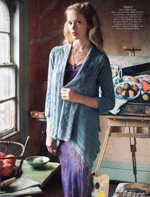 Lauren Brie Harding
For: Vogue Knitting, Spring/Summer 2012
