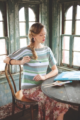 Lauren Brie Harding
For: Vogue Knitting, Spring/Summer 2012
