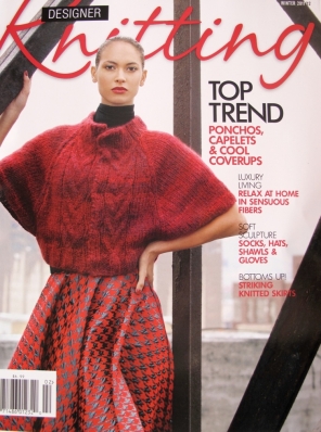 Lisa Jackson
For: Designer Knitting Magazine, Winter 2011/12
