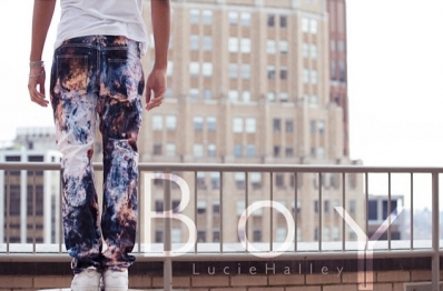 Devin Lj Clark
For: Lucie Halley London, 'Boy' Collection
