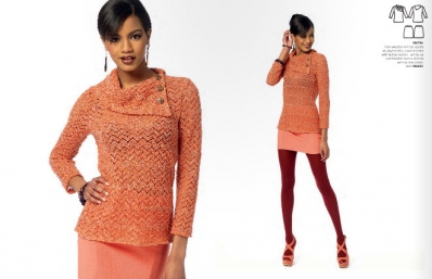 Eboni Davis
For: McCall's Fall 2013 Pattern Lookbook
