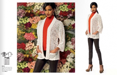 Eboni Davis
For: McCall's Fall 2013 Pattern Lookbook
