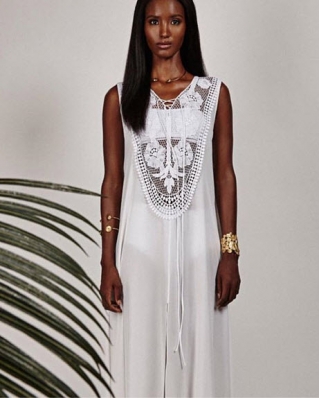 Fatima Siad
For: Miguelina Gambaccini S/S '16 Collection
