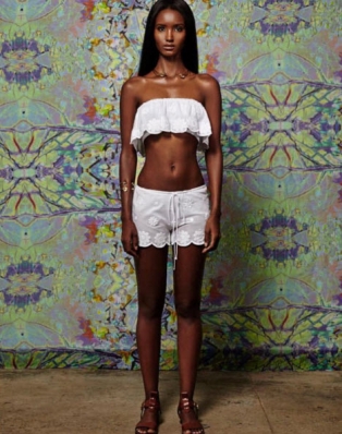 Fatima Siad
For: Miguelina Gambaccini S/S '16 Collection
