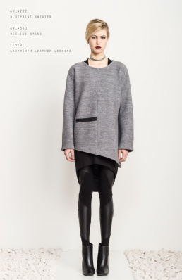 Hannah Jones
For: Mila Hermanovski F/W 2014 Collection
