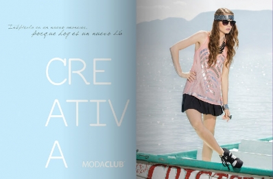 Erin Wagner
For: Moda Club Verano 2014 Catalogo
