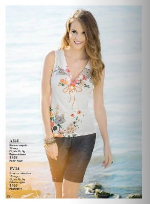 Erin Wagner
For: Moda Club Verano 2014 Catalogo
