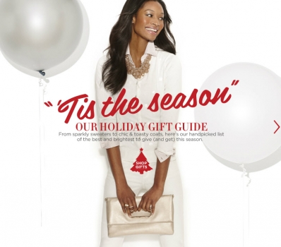 Danielle Evans
For: New York and Company - 2013 Holiday Gift Guide
