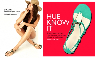 Laura James
For: Nine West Summer 2013 Lookbook
