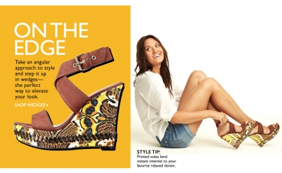 Laura James
For: Nine West Summer 2013 Lookbook
