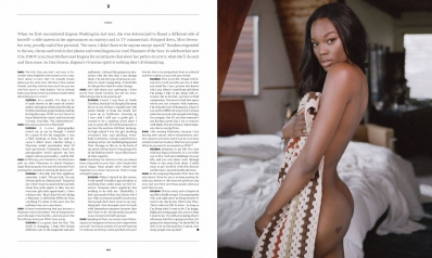 Eugena Washington
Photo: Jason Lee Parry
For: Playboy Magazine, June 2016
